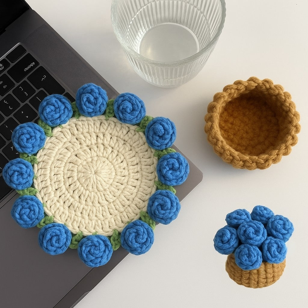 Handmade Crochet Coaster