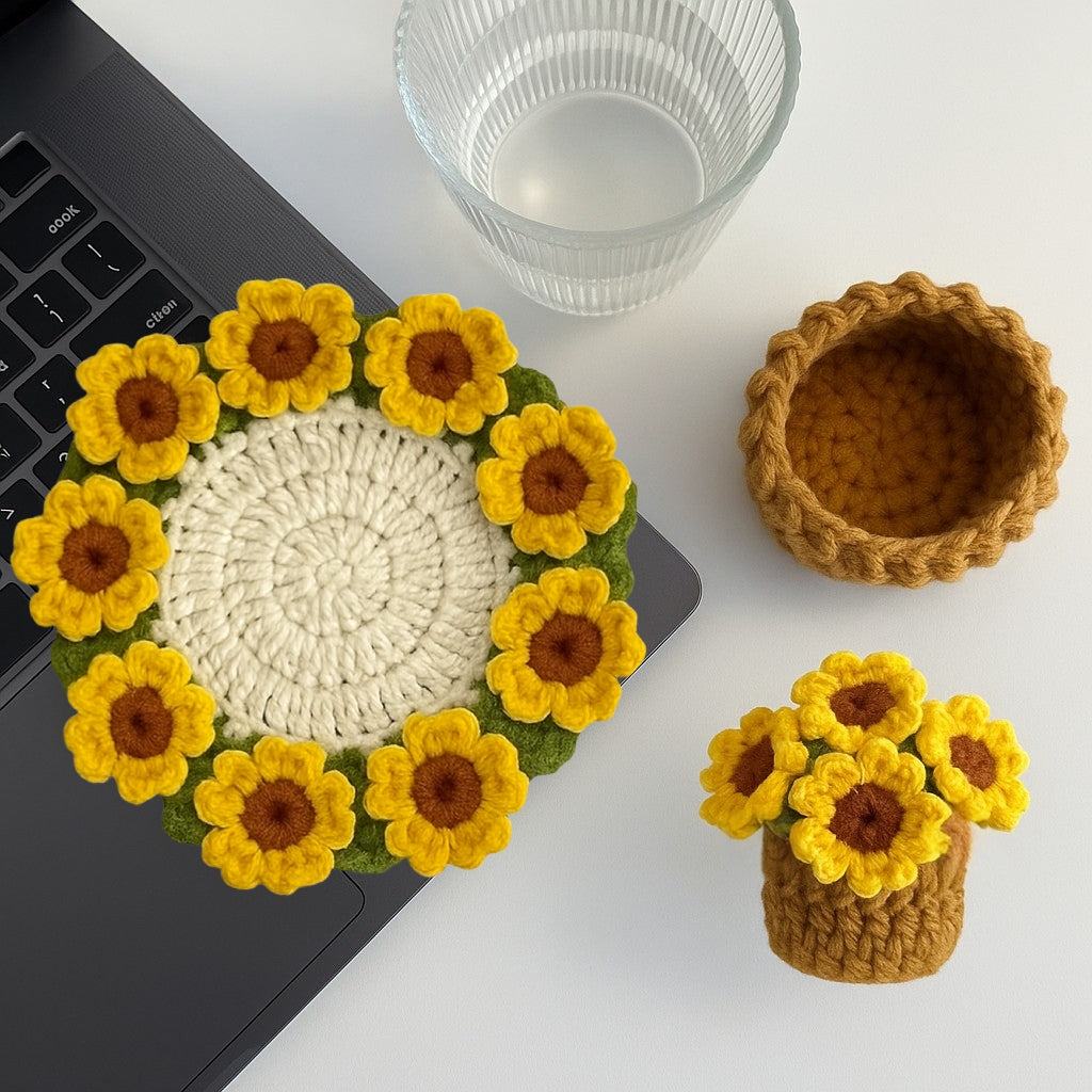 Handmade Crochet Coaster