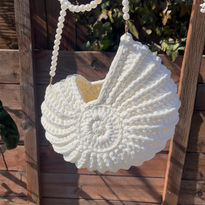 Crochet Shell Bag