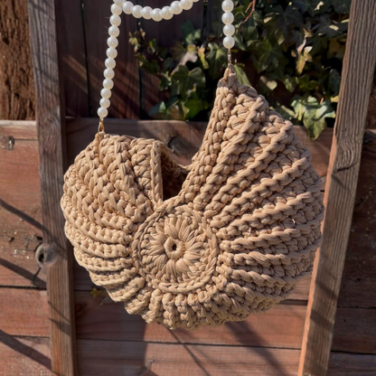 Crochet Shell Bag