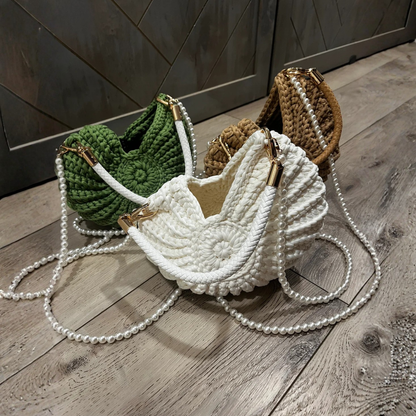 Crochet Shell Bag