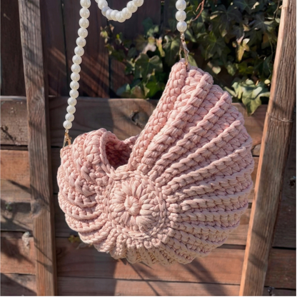 Crochet Shell Bag